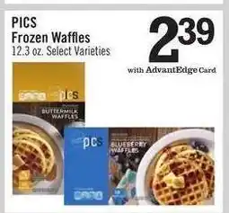 Price Chopper PICS Frozen Waffles offer