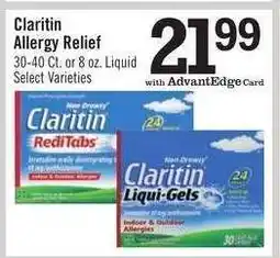 Price Chopper Claritin Allergy Relief offer