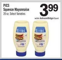 Price Chopper PICS Squeeze Mayonnaise offer