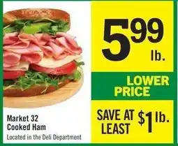 Price Chopper Market 32 Cooked Ham offer