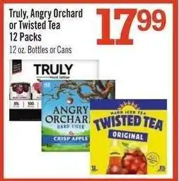 Price Chopper Truly, Angry Orchard or Twisted Tea offer