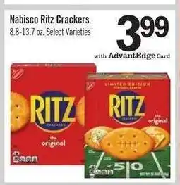 Price Chopper Nabisco Ritz Crackers offer