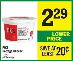Price Chopper PICS Cottage Cheese offer