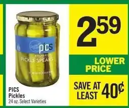 Price Chopper PICS Pickles offer