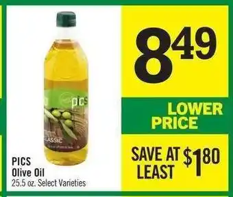 Price Chopper PICS Olive Oil offer
