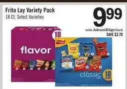 Price Chopper Frito Lay Variety Pack offer