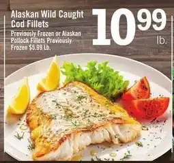 Price Chopper Alaskan Wild Caught Cod Fillets offer