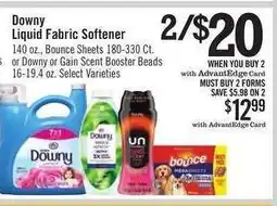 Price Chopper Downy Liquid Fabric Softener offer