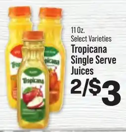 Hometown Market Tropicana Single Serve Juices offer