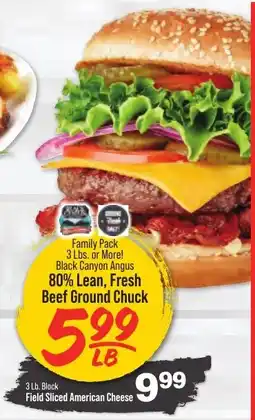 Hometown Market Black Canyon Angus 80% Lean, Fresh Beef Ground Chuck offer