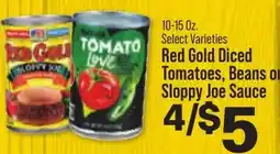 Hometown Market Red Gold Sloppy Joe Sauce offer