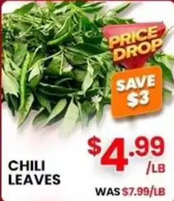 Seafood City Chili Leaves offer