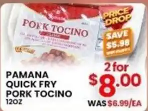 Pamana quick fry pork tocino