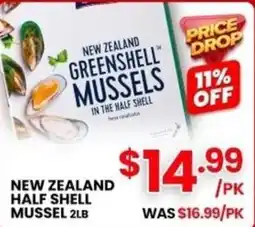 Seafood City New Zealand Greenshell Mussels offer