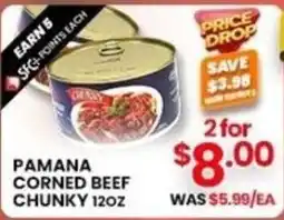 Seafood City Pamana Corned Beef Chunky offer