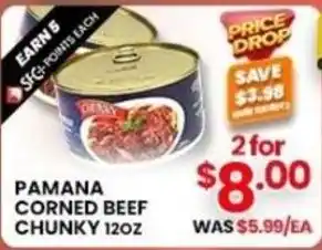 Seafood City Pamana Corned Beef Chunky offer
