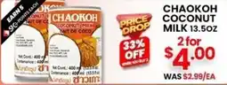 Seafood City Chaokoh coconut milk offer