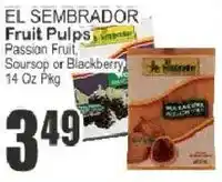 Food Universe El sembrador fruit pulps offer
