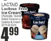 Food Universe Lactaid lactose free ice cream offer