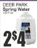 Food Universe Deer park spring water offer