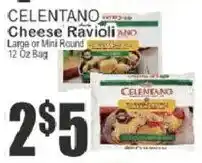 Food Universe Celentano cheese ravioli offer