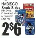 Food Universe Nabisco Snak-Saks offer