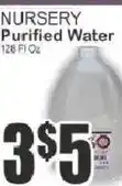 Food Universe Nursery purified water offer