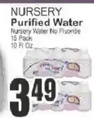 Food Universe Nursery purified water offer
