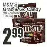 Food Universe M&M'S Grab & Go Candy offer
