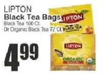 Food Universe Lipton black tea bags offer