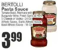 Food Universe Bertolli pasta sauce offer