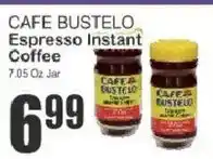 Food Universe Cafe Bustelo Espresso Instant Coffee offer