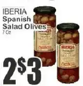 Food Universe Iberia Spanish Salad Olives offer