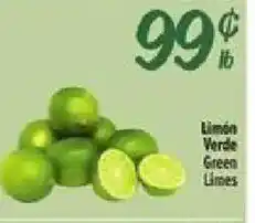 El Super Green Limes offer