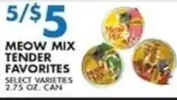 Met Foodmarkets Meow Mix Tender Favorites offer