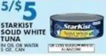 Met Foodmarkets Starkist solid white tuna offer