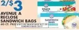 Met Foodmarkets Avenue a reclose sandwich bags offer