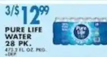 Met Foodmarkets Pure life water offer