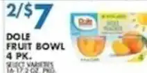 Met Foodmarkets Dole fruit bowl offer
