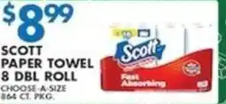 Met Foodmarkets Scott paper towel offer