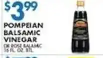 Met Foodmarkets Pompeian balsamic vinegar offer