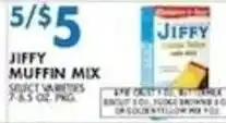 Met Foodmarkets Jiffy muffin mix offer