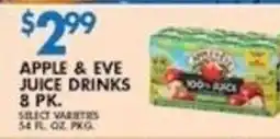 Met Foodmarkets Apple & eve juice drinks offer