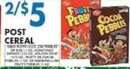 Met Foodmarkets Post cereal offer