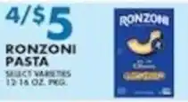 Met Foodmarkets Ronzoni pasta offer