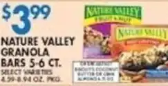 Met Foodmarkets Nature valley granola bars offer