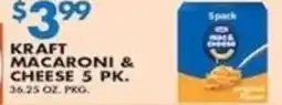 Met Foodmarkets Kraft macaroni & cheese offer