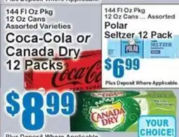 Super Fresh Coca-Cola or Canada Dry offer