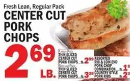 C Town Center cut pork chops offer