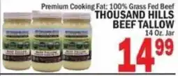 C Town Thousand Hills beef tallow offer
